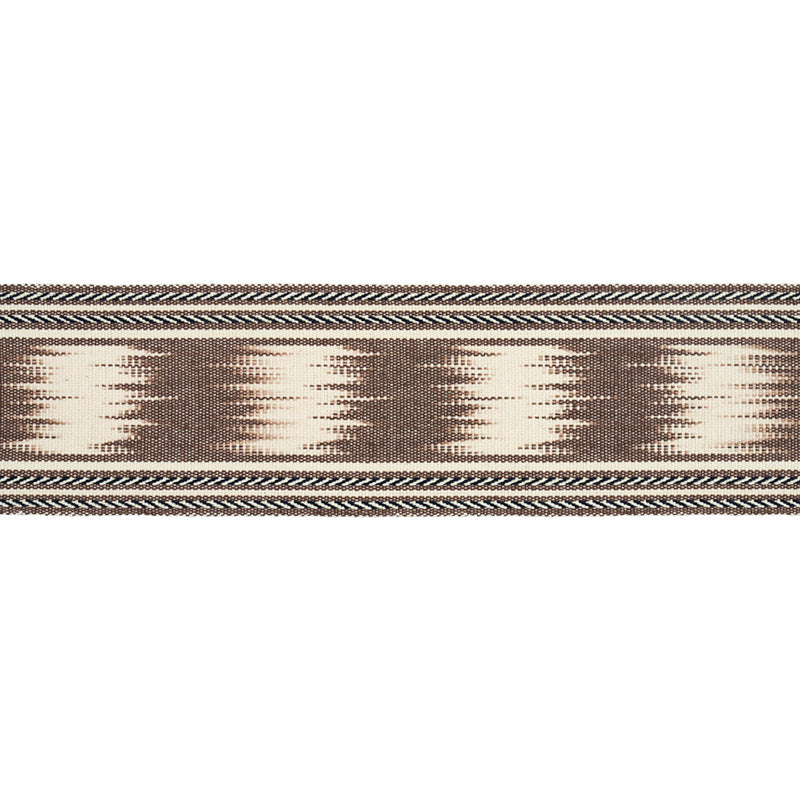 Banyan ikat tape | Brown
