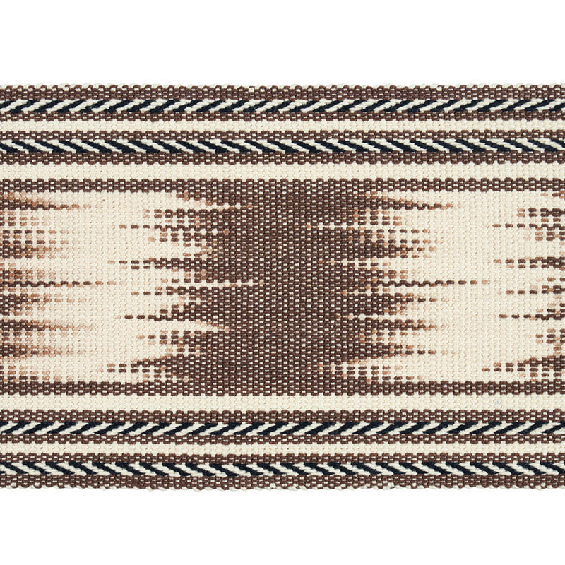 Banyan ikat tape | Brown