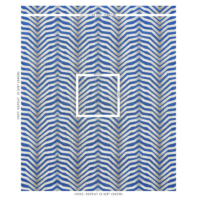 Arcure epingle | Cobalt