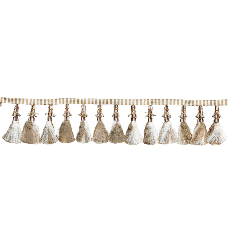 Antony tassel  trim | Natural & ivory