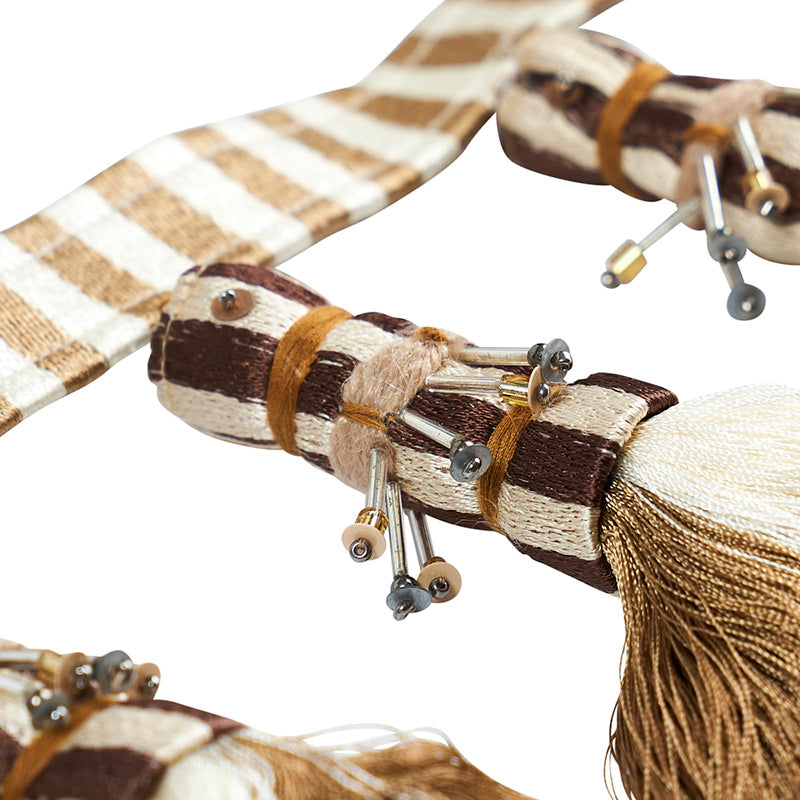 Antony tassel  trim | Natural & ivory