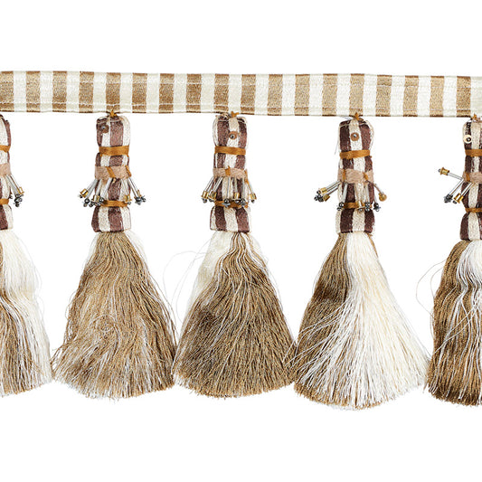 Antony tassel  trim | Natural & ivory