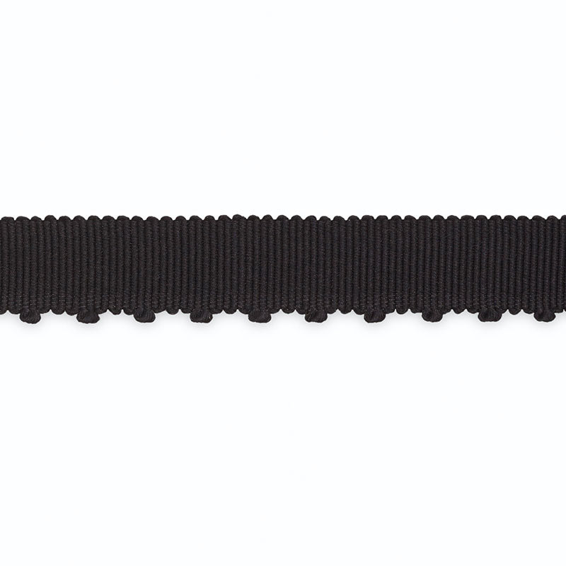 Amy picot-edge grosgrain | Black