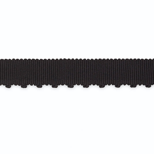 Amy picot-edge grosgrain | Black
